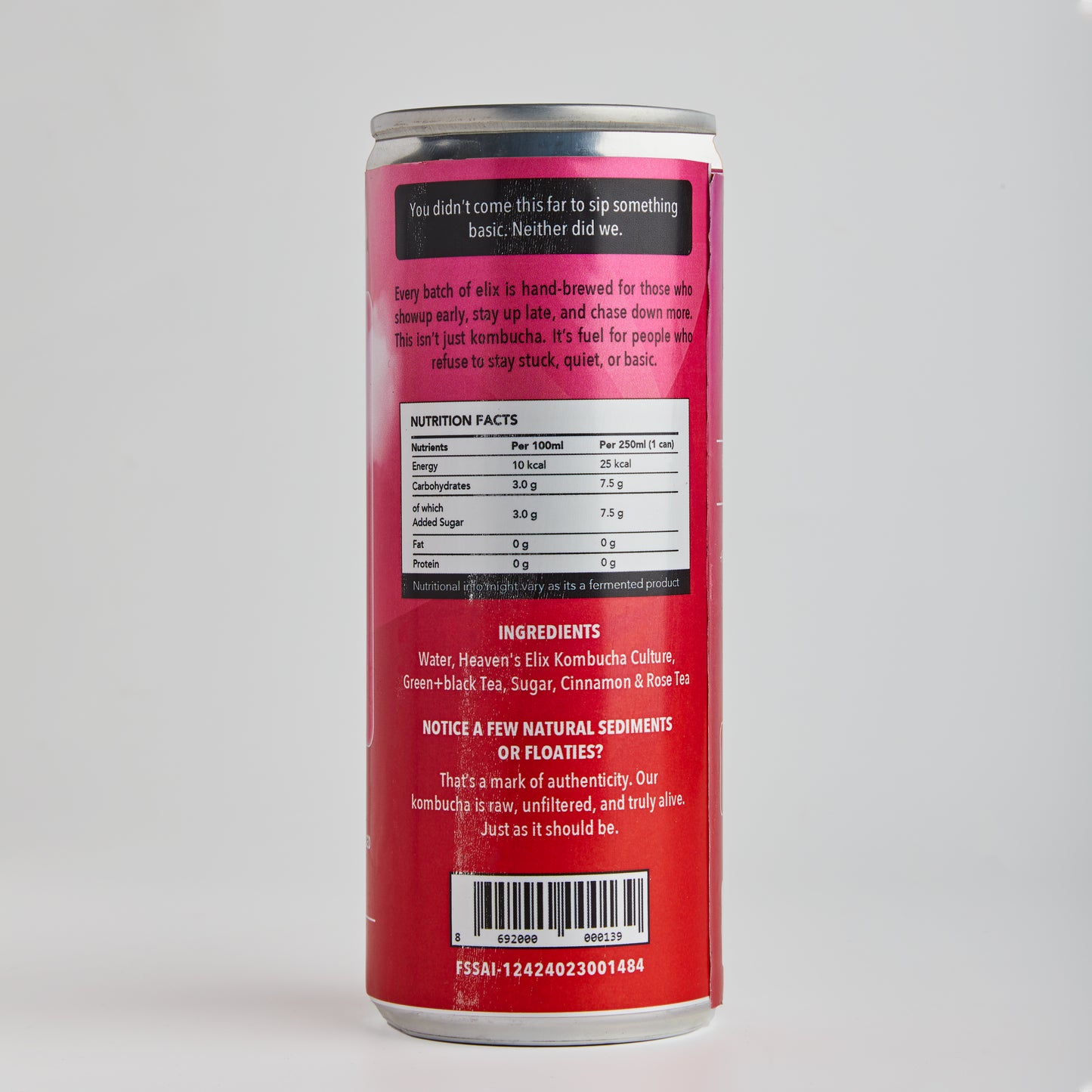 Heaven’s Elix Hibiscus Kombucha
