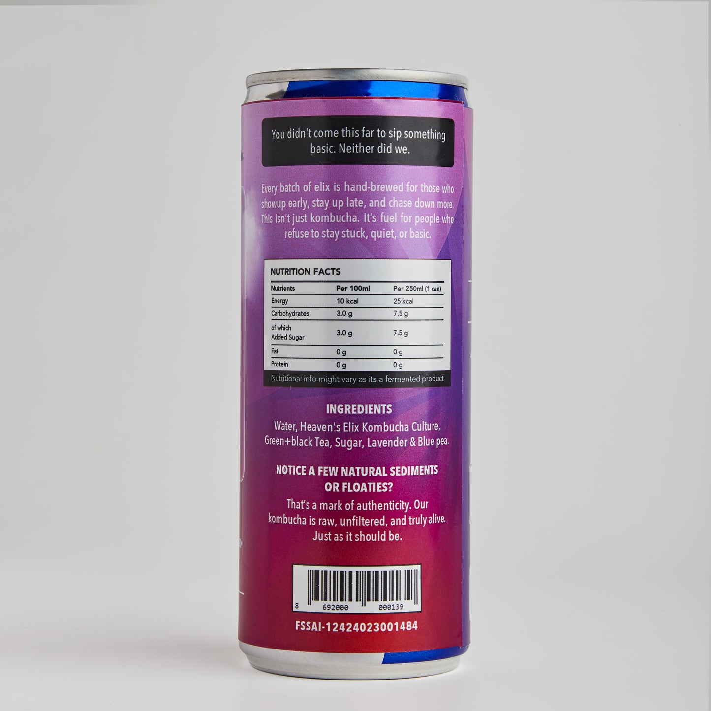 Heaven’s Elix Lavender Kombucha