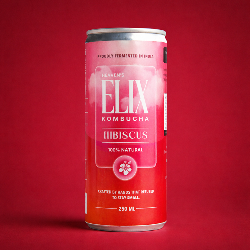 Heaven’s Elix Hibiscus Kombucha
