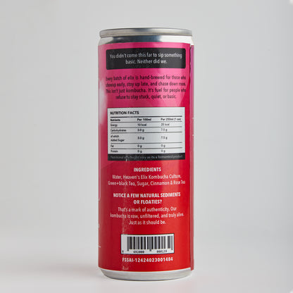 Heaven’s Elix Hibiscus Kombucha