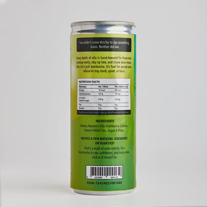 Heaven’s Elix Hops Kombucha