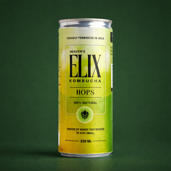 Heaven’s Elix Hops Kombucha