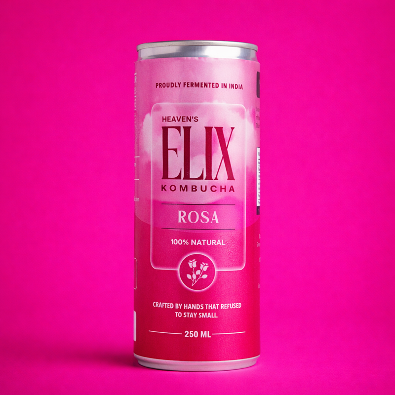 Heaven’s Elix Rosa Kombucha